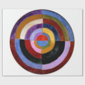 Delaunay Claasical Abstract Art Painting Disk Cadeaupapier (Vlak)