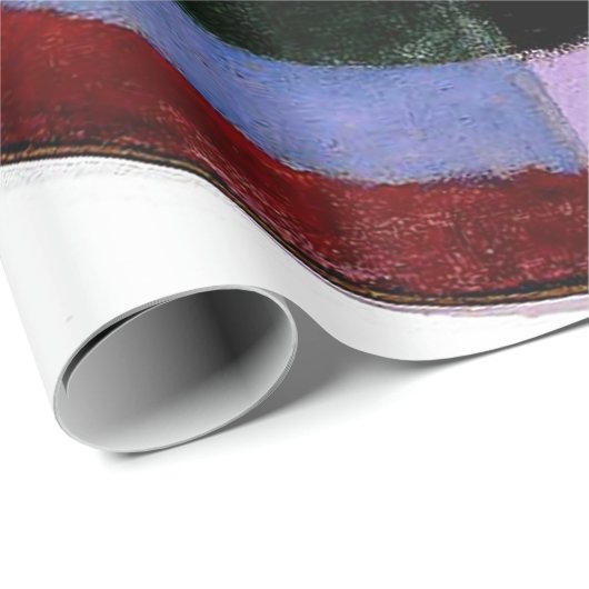 Delaunay Claasical Abstract Art Painting Disk Cadeaupapier (Rol Hoek)