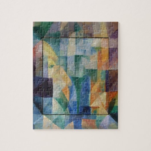 Delaunay Claasical Abstract Art Painting Windows Legpuzzel (Verticaal)