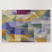 Delaunay Claasical Abstract Art Painting Windows Legpuzzel (Horizontaal)