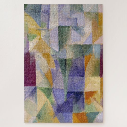 Delaunay Claasical Abstract Art Painting Windows Legpuzzel (Verticaal)