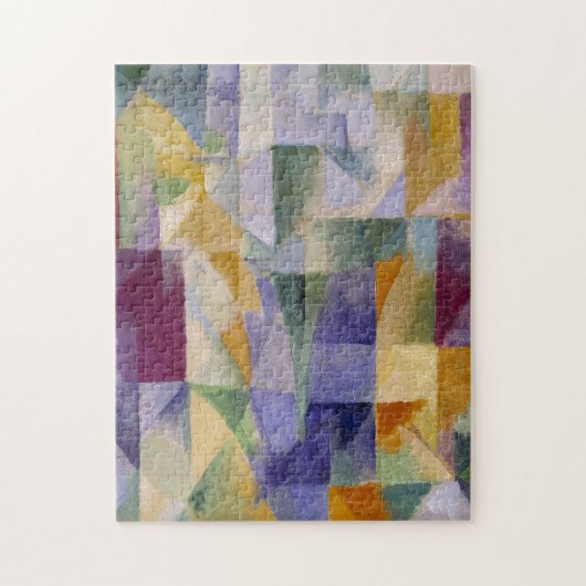 Delaunay Claasical Abstract Art Painting Windows Legpuzzel (Verticaal)