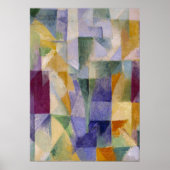 Delaunay Claasical Abstract Art Painting Windows Poster (Voorkant)