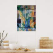 Delaunay Claasical Abstract Art Painting Windows Poster (Keuken)