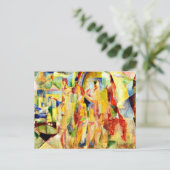 Delaunay - De stad Parijs Briefkaart (Staand voorkant)