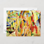 Delaunay - De stad Parijs Briefkaart (Voorkant / Achterkant)