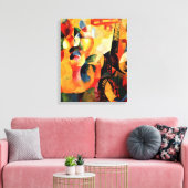 Delaunay - Zon, Toren, Vliegtuig Canvas Afdruk (Insitu (Woonkamer))