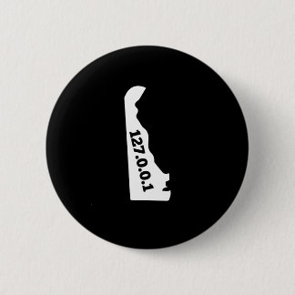 Delaware 127.0.0.1 IP van de Computer van het Huis Ronde Button 5,7 Cm
