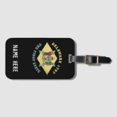 DELAWARE 1797 DE EERSTE STAATSVLAG BAGAGELABEL (Voorkant (horizontaal))