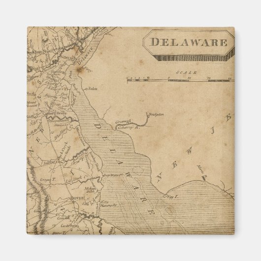 Delaware 3 magneet (Voorkant)
