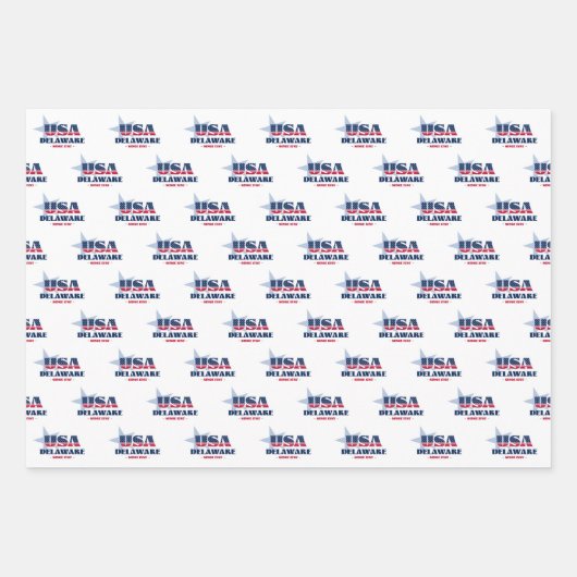 Delaware, 50 Staten, Liberty Bell Inpakpapier Vel (Voorkant)