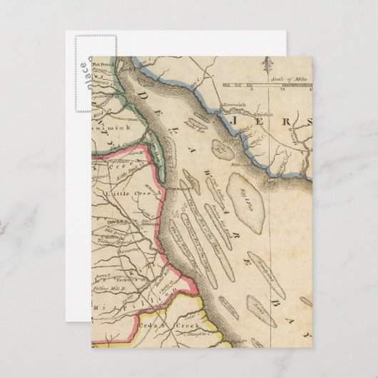 Delaware 5 briefkaart (Voorkant / Achterkant)