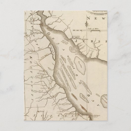 Delaware 5 briefkaart (Voorkant)