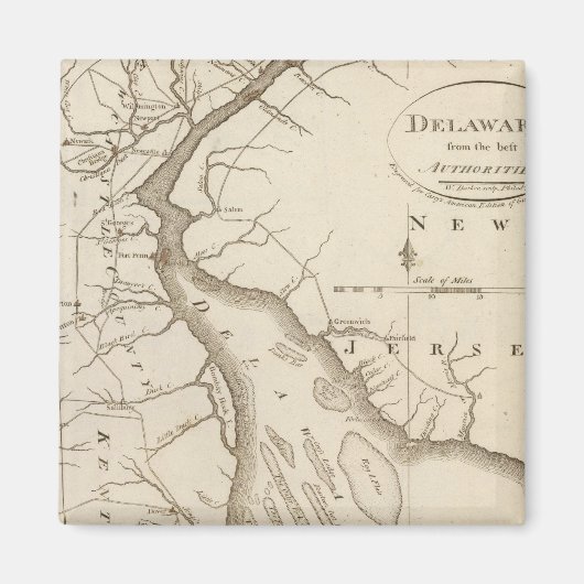 Delaware 5 magneet (Voorkant)