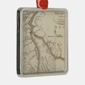 Delaware 5 metalen ornament (Rechts)
