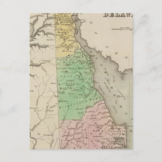 Delaware 6 briefkaart (Voorkant)