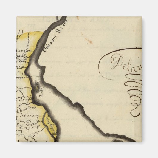 Delaware 7 magneet (Voorkant)