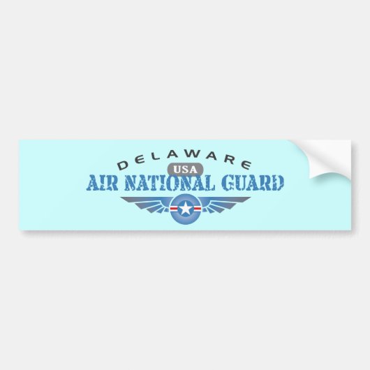 Delaware Air National Guard Bumpersticker (Voorkant)