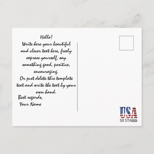 Delaware Amerikaanse staat op een kaart en nuttige (Achterkant)