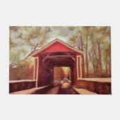 Delaware Ashland Covered Bridge Welcome Mat (Voorkant)