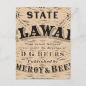 Delaware Atlas Briefkaart (Voorkant)