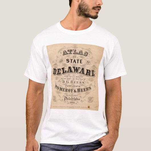 Delaware Atlas T-shirt (Voorkant)