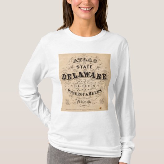 Delaware Atlas T-shirt (Voorkant)