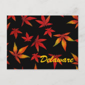 Delaware Autumn Leaves Briefkaart (Voorkant)