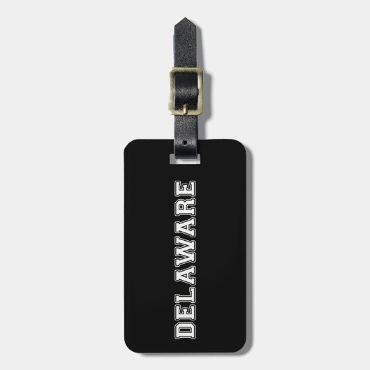 Delaware Bagagelabel (Voorkant verticaal)