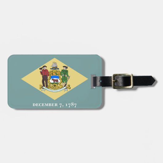 Delaware Bagagelabel (Voorkant horizontaal)