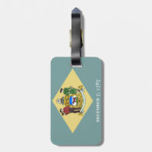 Delaware Bagagelabel (Achterkant verticaal)