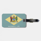 Delaware Bagagelabel (Achterkant horizontaal)