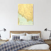 Delaware Bay, New Jersey Canvas Afdruk (Insitu (Slaapkamer))