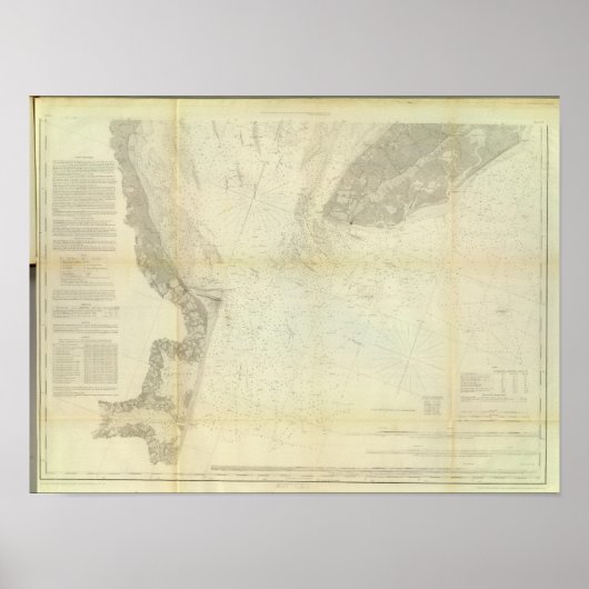 Delaware Bay, rivier 1 Poster (Voorkant)