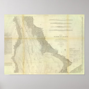 Delaware Bay, rivier 2 Poster