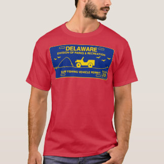 Delaware Beach Label T-shirt