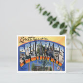 Delaware  Big Letters Briefkaart (Staand voorkant)