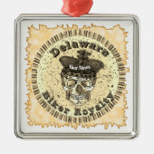Delaware Biker  Metalen Ornament (Voorkant)