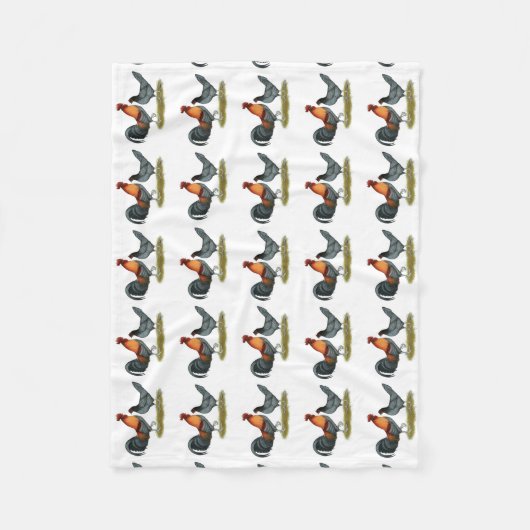 Delaware Blue Hen Fleece Deken (Voorkant)