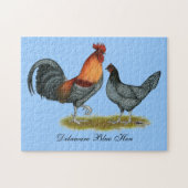 Delaware Blue Hen Legpuzzel (Horizontaal)
