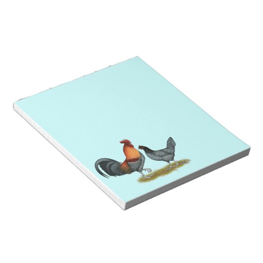 Delaware Blue Hen Notitieblok (Schuin)