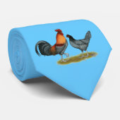 Delaware Blue Hen Stropdas (Opgerold)