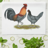 Delaware Blue Hen Theedoek (Gevouwen)