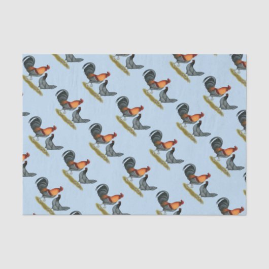 Delaware Blue Hen Tissuepapier (Voorkant)