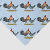 Delaware Blue Hen Tissuepapier (Detail)
