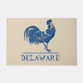 Delaware Blue Hen, voeg tekst Deurmat (Voorkant)