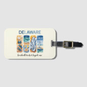 Delaware - Boardwalk Treats & Bayside Ease Bagagelabel (Voorkant (horizontaal))