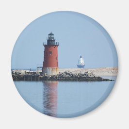 Delaware Breakwater & haven van Vluchtelingenvuurt Magneet