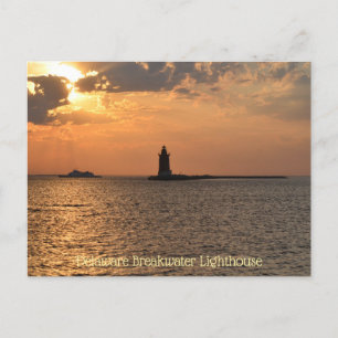 Delaware Breakwater Vuurtoren Cape Henlopen Lewes Briefkaart