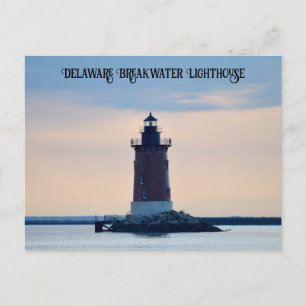 Delaware Breakwater Vuurtoren Cape Henlopen Lewes Briefkaart